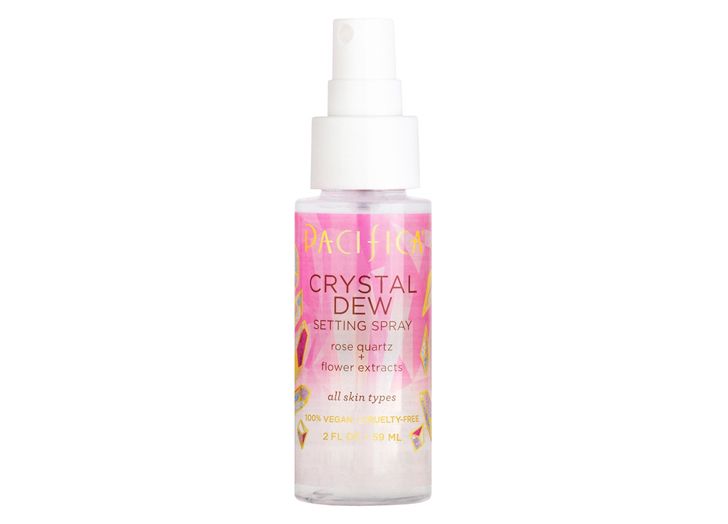 drugstore setting spray Pacifica Crystal Dew Makeup Setting Spray