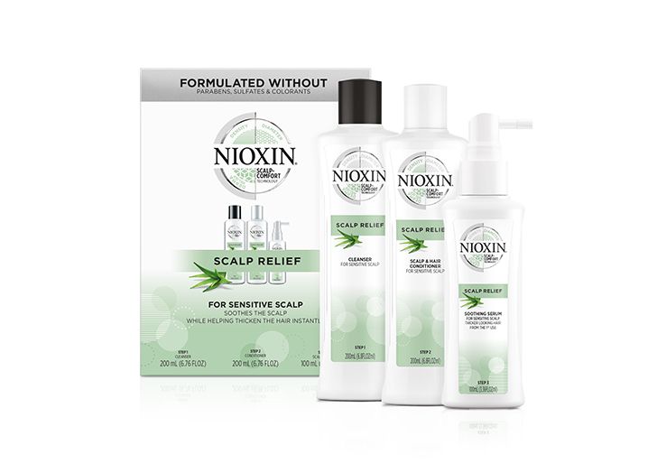 scalp detox Nioxin Scalp Relief System Kit