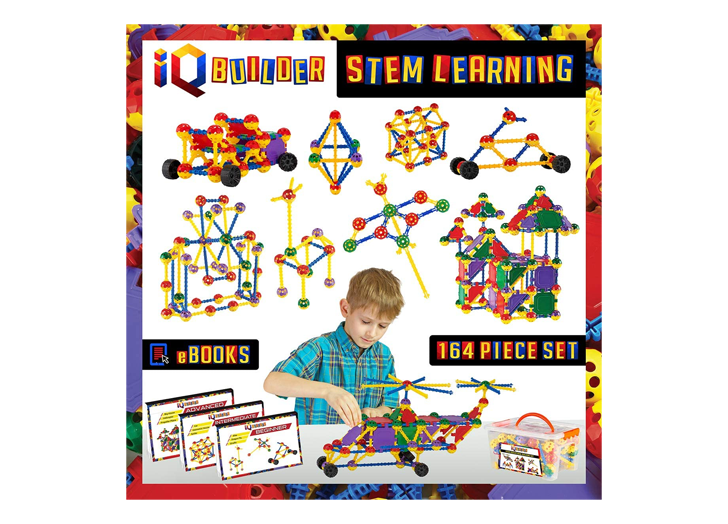 4. IQ Builder Creative Construction STEM Engineering Toy 3-10