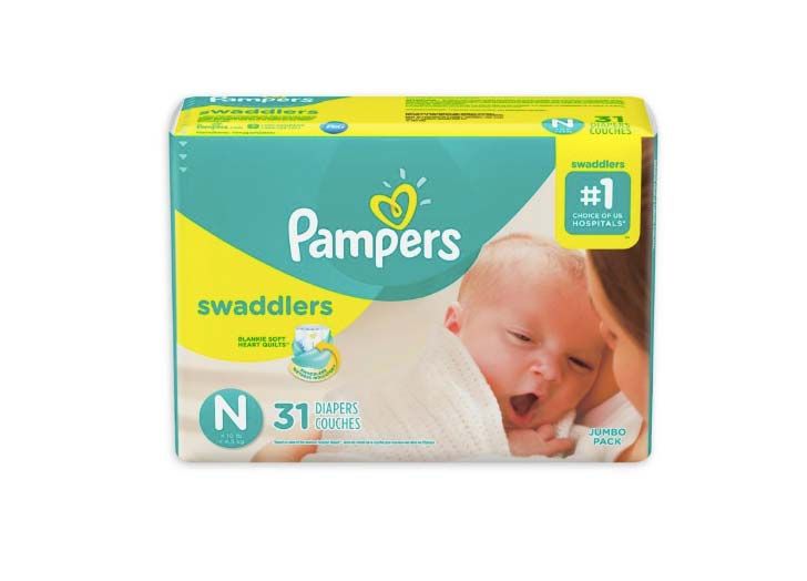 Пелюшки Pampers Swaddlers