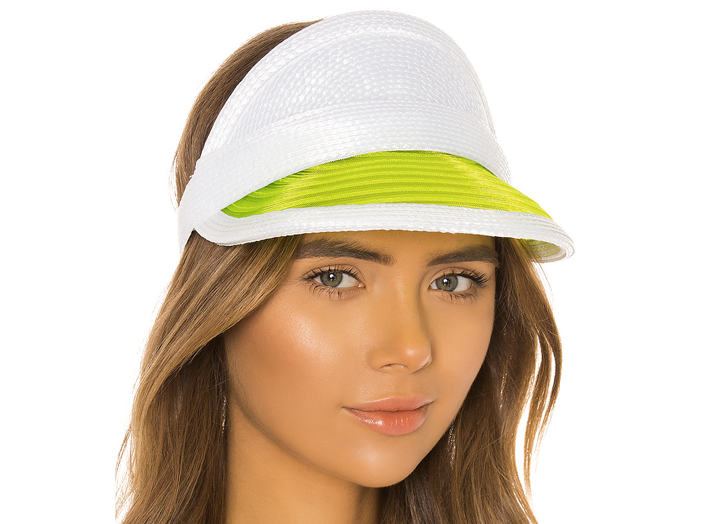 女性のための夏用帽子ユージニアキムバイザー