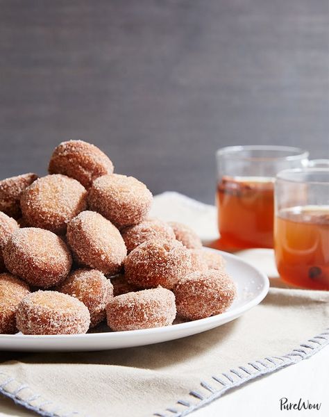 şikirkirina şirînayî recipes Apple Cider Donut Holes Recipe