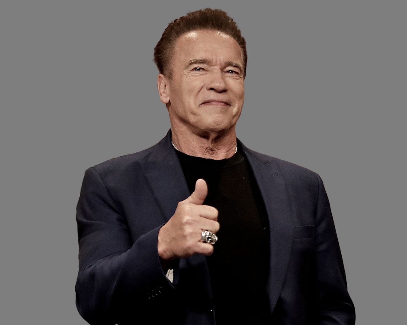 Arnold Schwarzenegger robot bat egin zuen enpresa bat salatzen ari da
