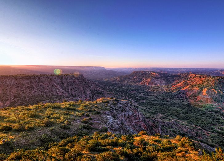 Los mejores parques estatales de Texas PALO DURO CANYON