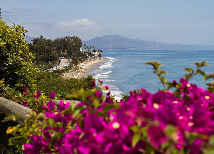 Magaalooyinka xeebta ugu fiican ee koonfurta california balanbaalista xeebta Montecito