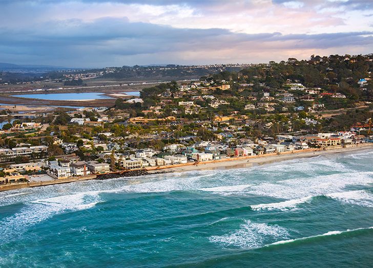 अमेरिका में 25 सर्वश्रेष्ठ समुद्र तट शहर DEL MAR CA