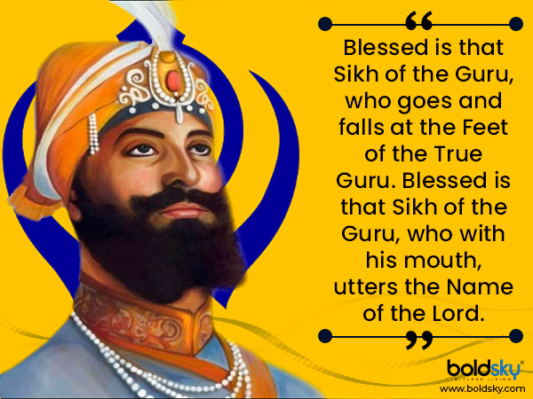 Ynspirearjende sitaten troch Guru Gobind Singh